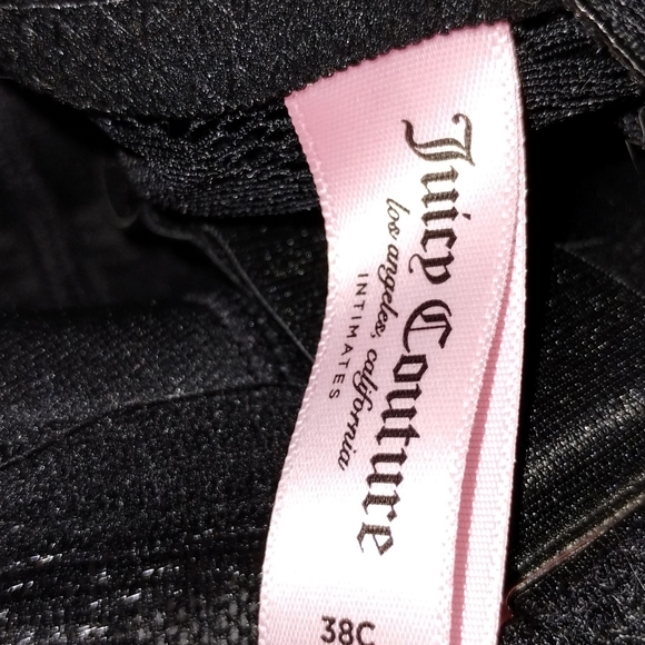 JUICY COUTURE BLACK CORSET BUSTIER SIZE 38C - Picture 5 of 5